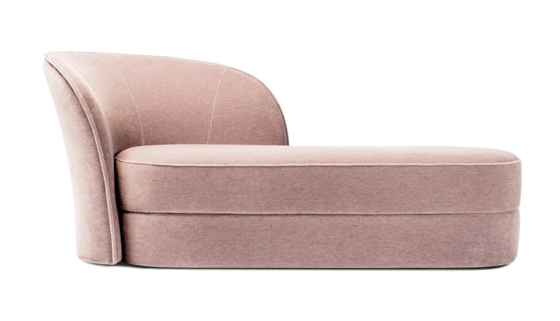 Aldora Chaise Lounge - Moooi - Chairs - Left - Palette - 152 Brick - HORNE