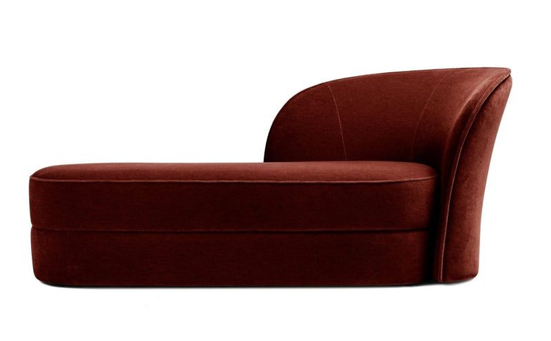 Aldora Chaise Lounge - Moooi - Chairs - Left - Palette - 152 Brick - HORNE