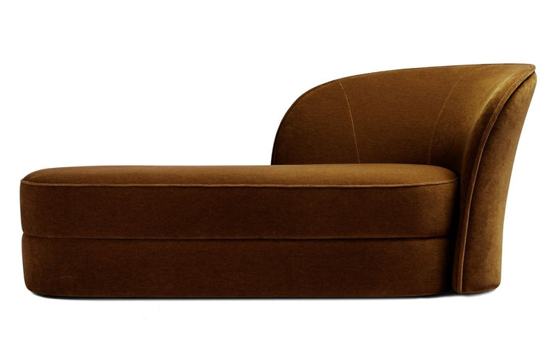 Aldora Chaise Lounge - Moooi - Chairs - Left - Palette - 152 Brick - HORNE