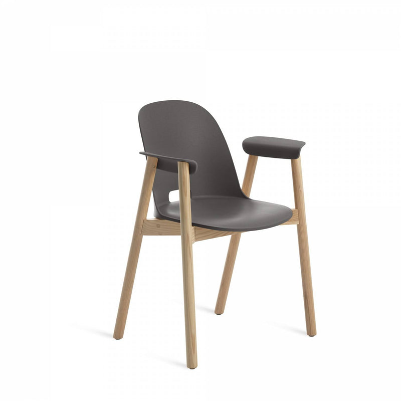 Alfi Armchair - Emeco - Chairs - Dark Brown - Ash - HORNE