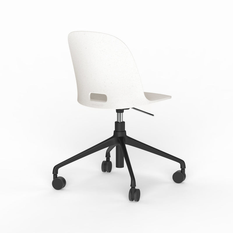 Alfi Work Swivel Chair - Emeco - Chairs - Casters - Dark Brown - HORNE