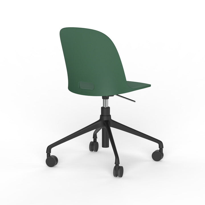 Alfi Work Swivel Chair - Emeco - Chairs - Casters - Green - HORNE