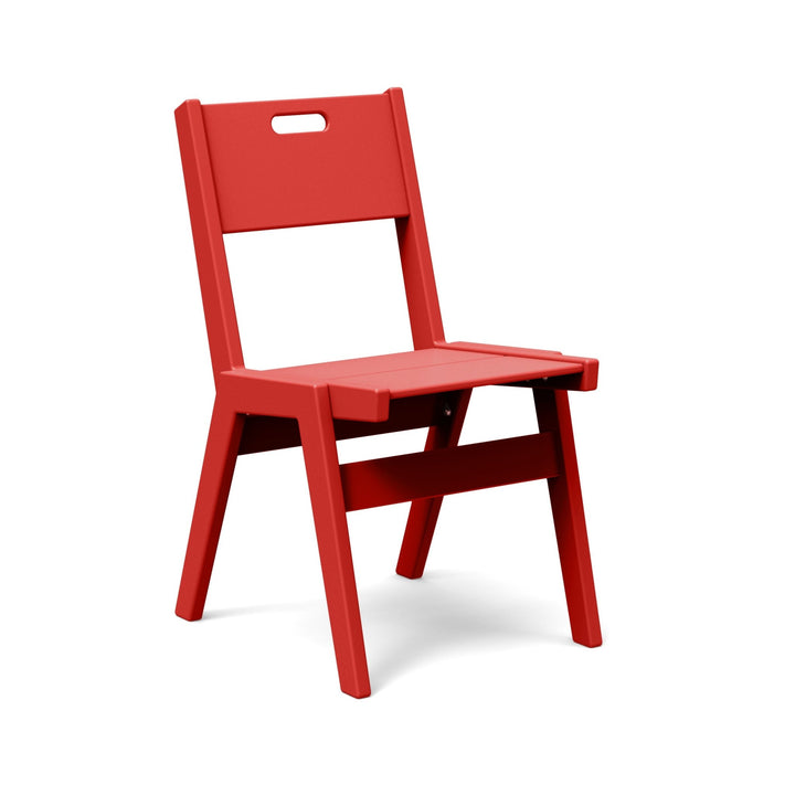 Alfresco Dining Chair with Handle - Loll Designs - Outdoor Furniture - Apple Red - HORNE