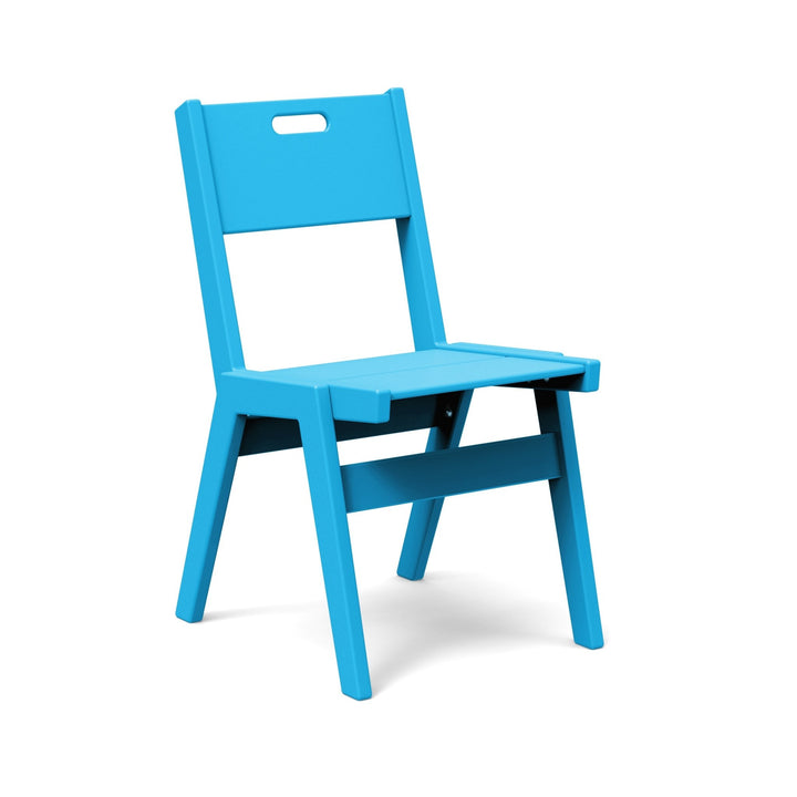 Alfresco Dining Chair with Handle - Loll Designs - Outdoor Furniture - Sky Blue - HORNE