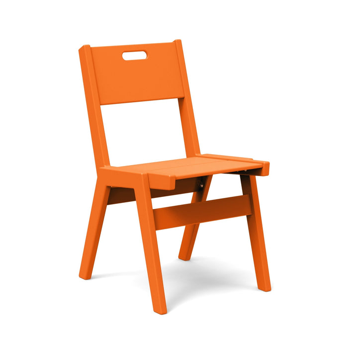 Alfresco Dining Chair with Handle - Loll Designs - Outdoor Furniture - Sunset Orange - HORNE