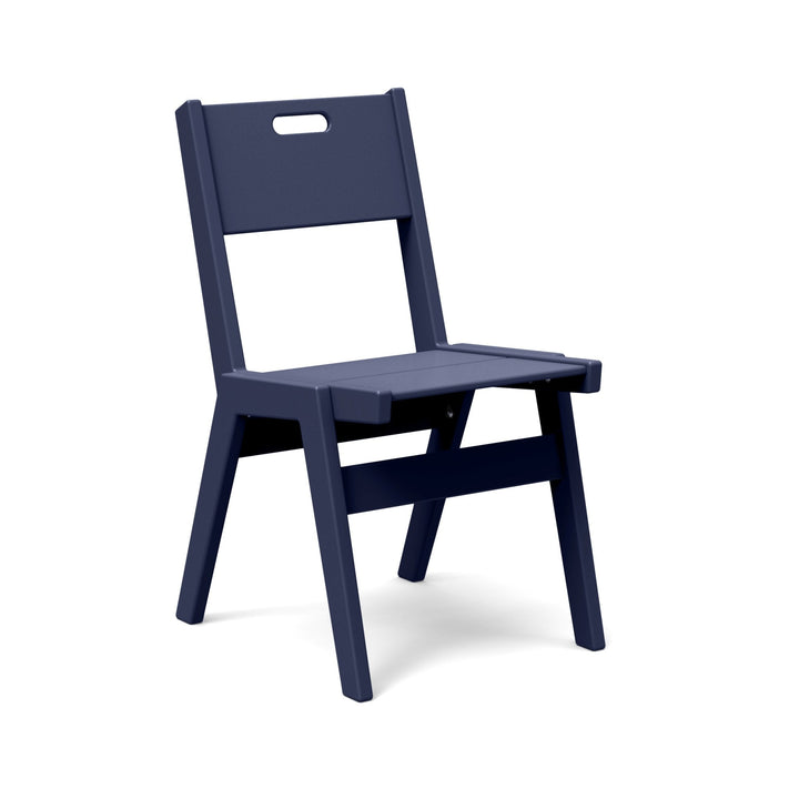 Alfresco Dining Chair with Handle - Loll Designs - Outdoor Furniture - Navy Blue - HORNE