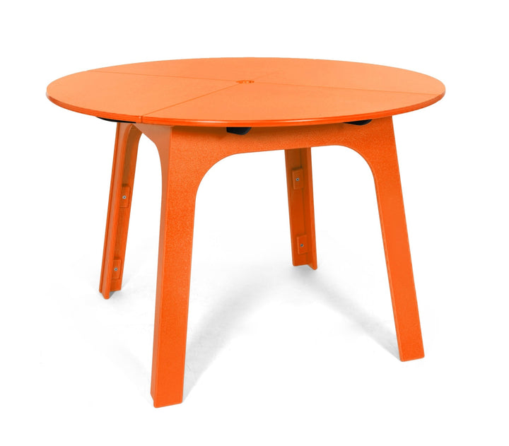 Alfresco Round Table - 44" - Loll Designs - Outdoor Furniture - Sunset Orange - HORNE