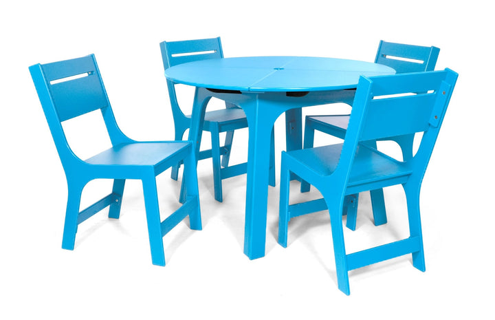 Alfresco Round Table - 44" - Loll Designs - Outdoor Furniture - Cloud White - HORNE