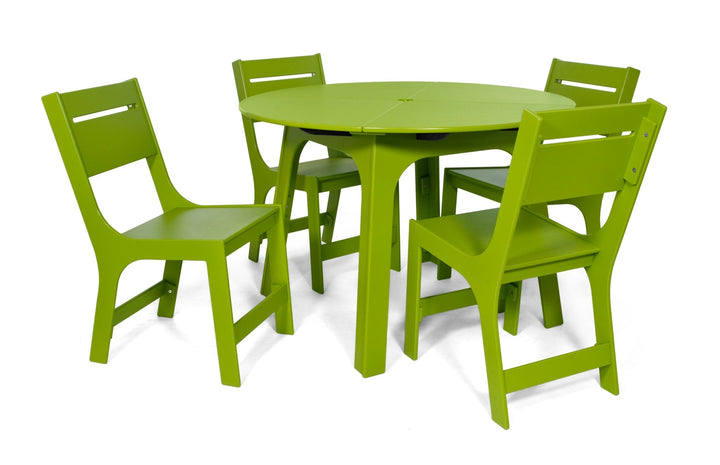 Alfresco Round Table - 44" - Loll Designs - Outdoor Furniture - Cloud White - HORNE