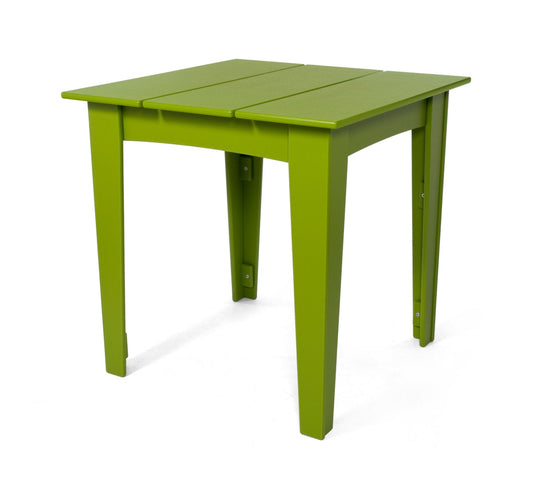 Alfresco Square Table - 30" - Loll Designs - Outdoor Furniture - Leaf Green - HORNE
