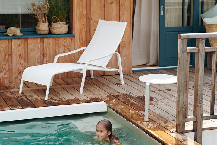 Alize Footrest - Fermob - Outdoor Furniture - Storm Grey - HORNE