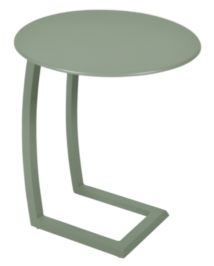 Alize Round Offset Low Table 19" - Fermob - Outdoor Furniture - Cactus - HORNE