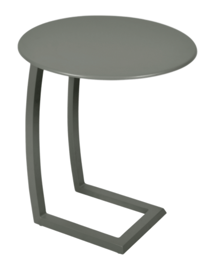 Alize Round Offset Low Table 19" - Fermob - Outdoor Furniture - Rosemary - HORNE