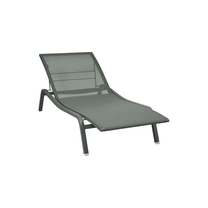 Alize Sunlounger - Stereo Fabric - Fermob - Outdoor Furniture - Rosemary - HORNE