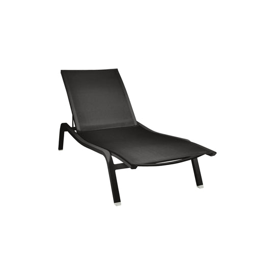 Alize Sunlounger XS - Stereo Fabric - Fermob - Outdoor Furniture - Anthracite - HORNE