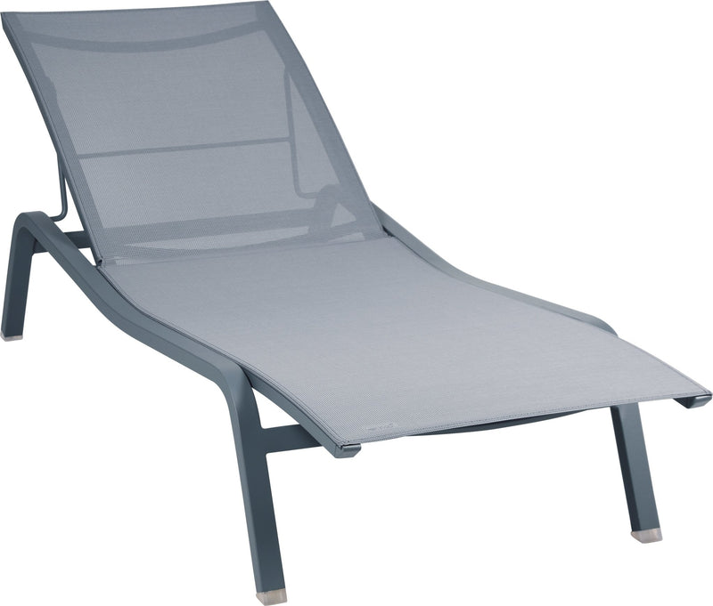 Alize Sunlounger XS - Stereo Fabric - Fermob - Outdoor Furniture - Acapulco Blue - HORNE