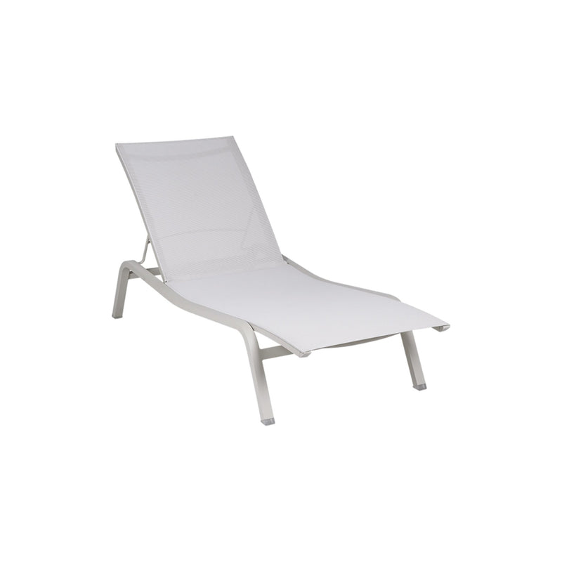 Alize Sunlounger XS - Stereo Fabric - Fermob - Outdoor Furniture - Acapulco Blue - HORNE