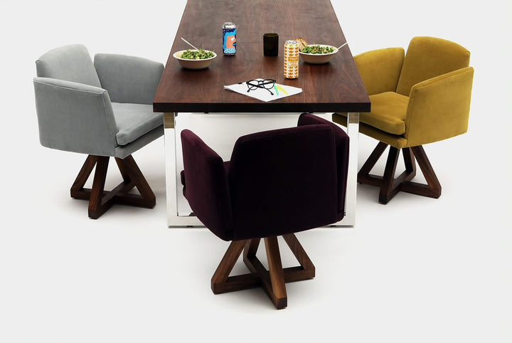 Allison Chair - X Base - Artless - Chairs - Admiral - HORNE