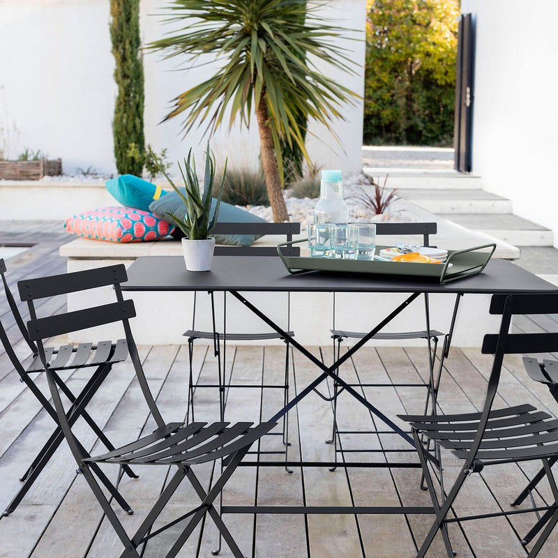 Alto Metal Tray - Small 14x9 - Fermob - Serveware - Acapulco Blue - HORNE