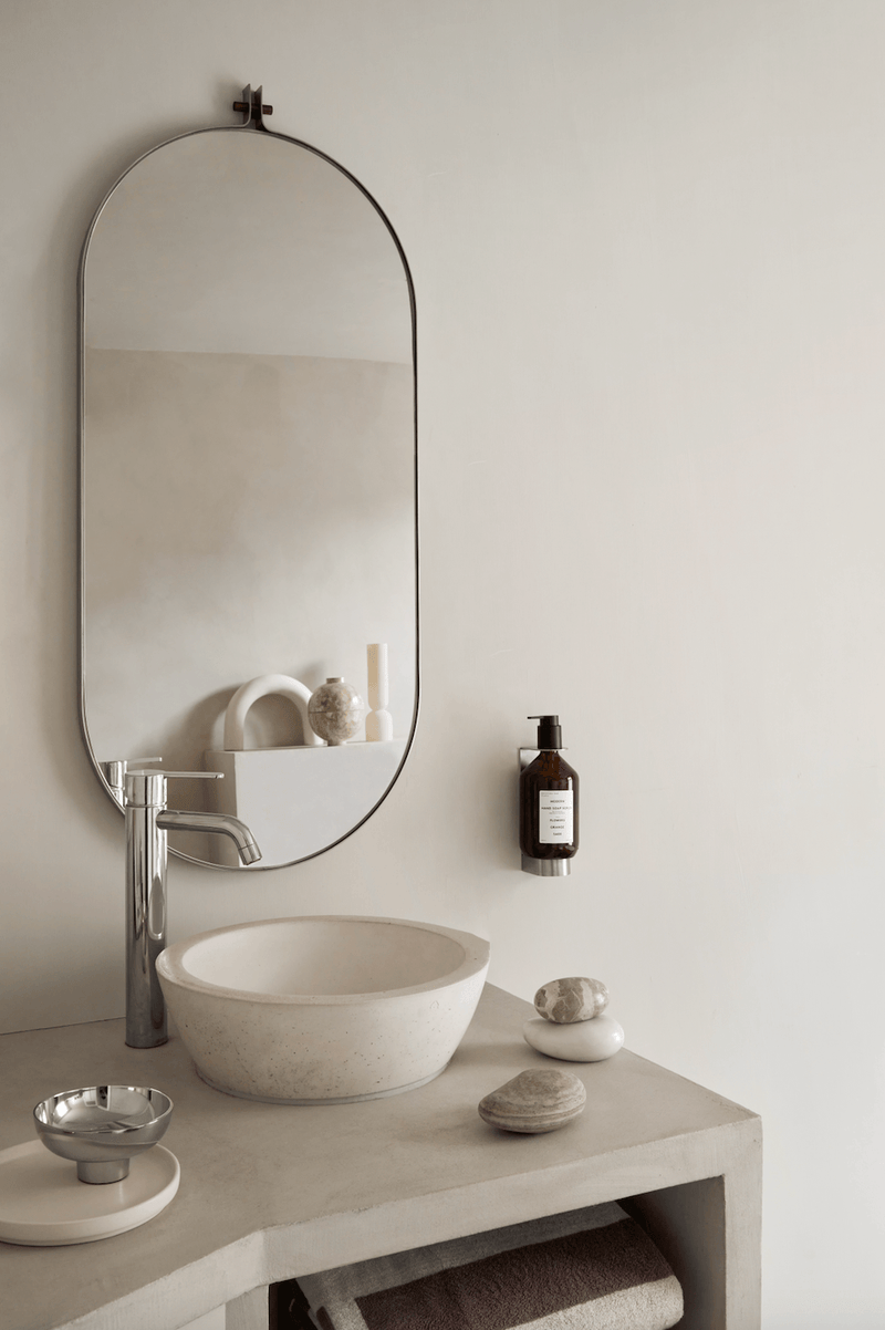 Alumina Tealight Candleholder - Kristina Dam - Candle Holders - Polished - HORNE