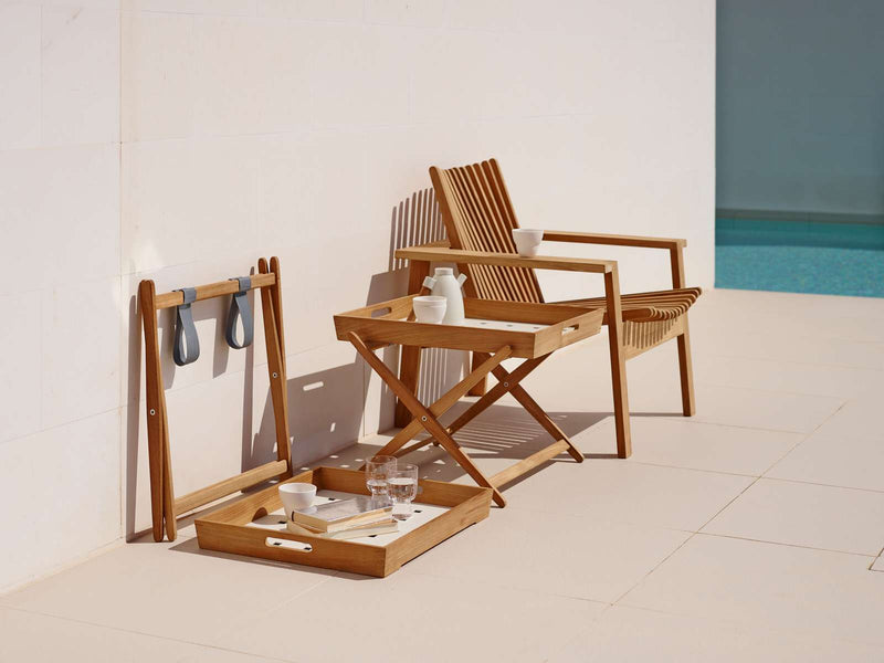 Amaze Teak Lounge Chair - Cane Line - Outdoor Furniture - No Cushion - HORNE