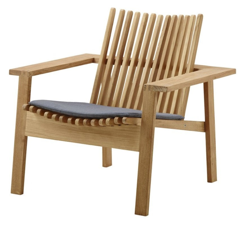 Amaze Teak Lounge Chair - Cane Line - Outdoor Furniture - No Cushion - HORNE