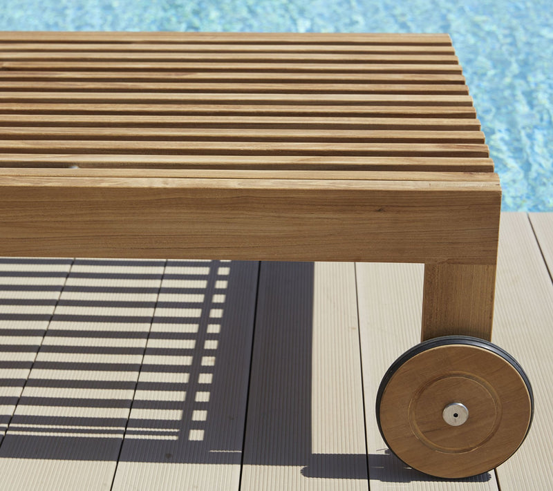 Amaze Teak Sunbed - Cane Line - Outdoor Furniture - No Cushion - HORNE