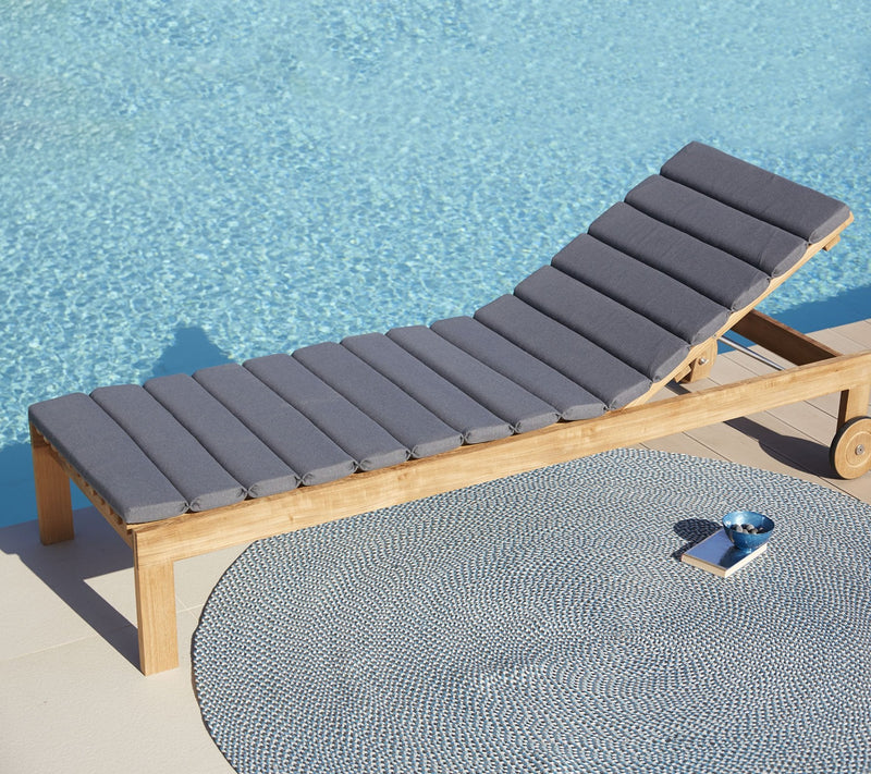 Amaze Teak Sunbed - Cane Line - Outdoor Furniture - No Cushion - HORNE