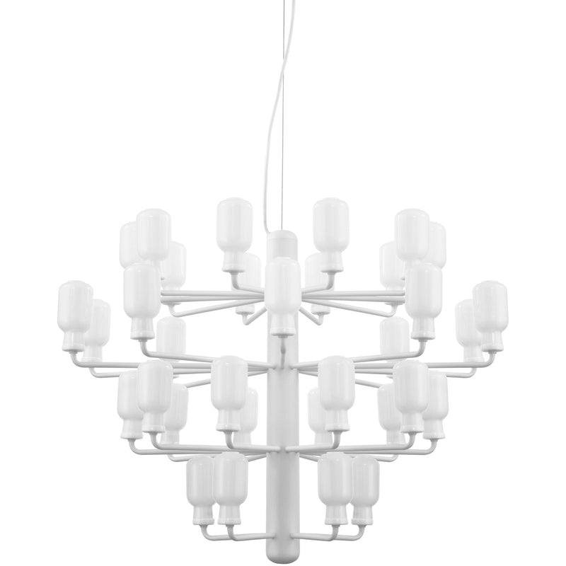 Amp Chandelier - Normann Copenhagen - Chandeliers - Gold/Green - Small - HORNE