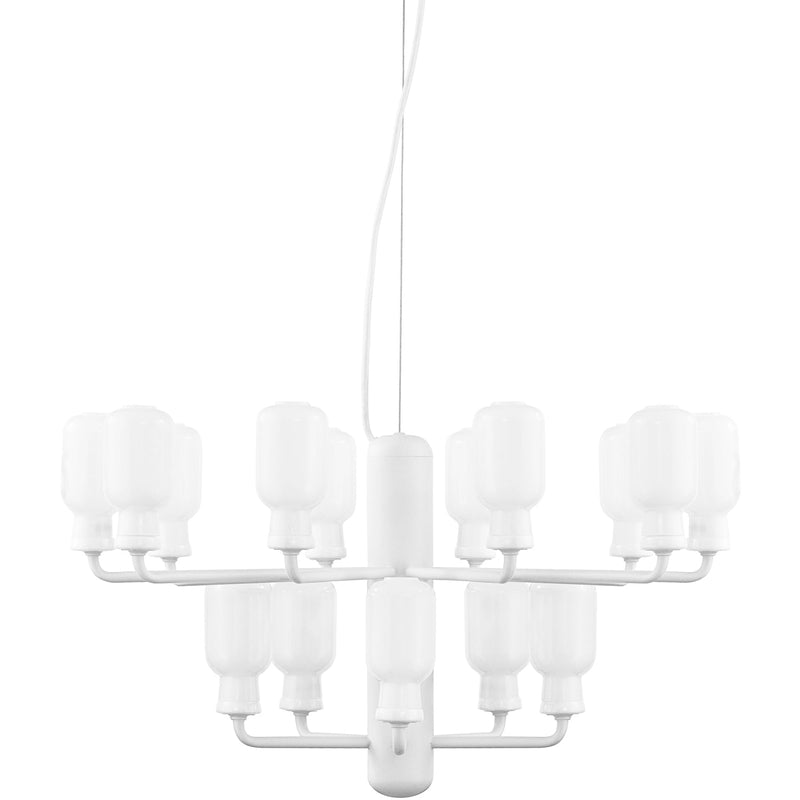 Amp Chandelier - Normann Copenhagen - Chandeliers - Gold/Green - Small - HORNE