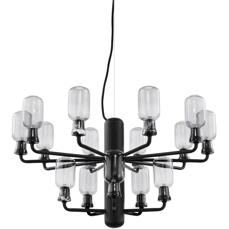 Amp Chandelier - Normann Copenhagen - Chandeliers - Gold/Green - Small - HORNE