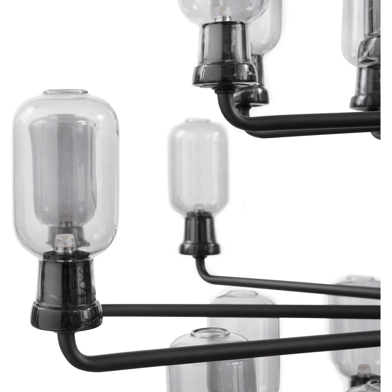 Amp Chandelier - Normann Copenhagen - Chandeliers - Gold/Green - Small - HORNE