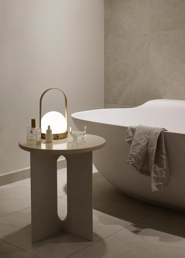 Androgyne Side Table - Audo Copenhagen - Tables + Desks - Ivory - HORNE