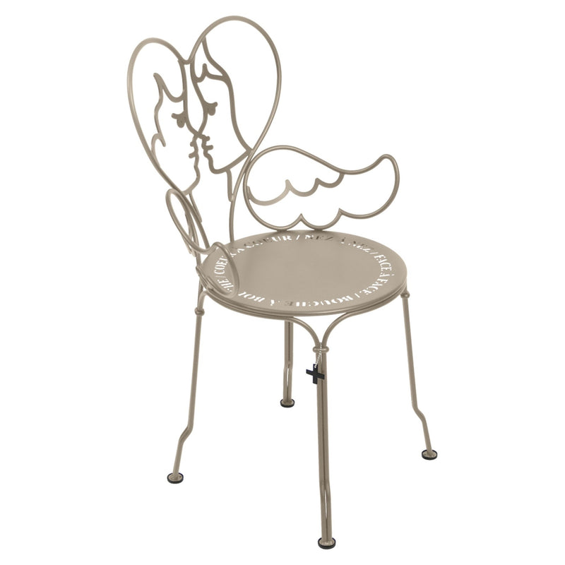 Ange Armchair - Fermob - Outdoor Furniture - Clay Grey - HORNE