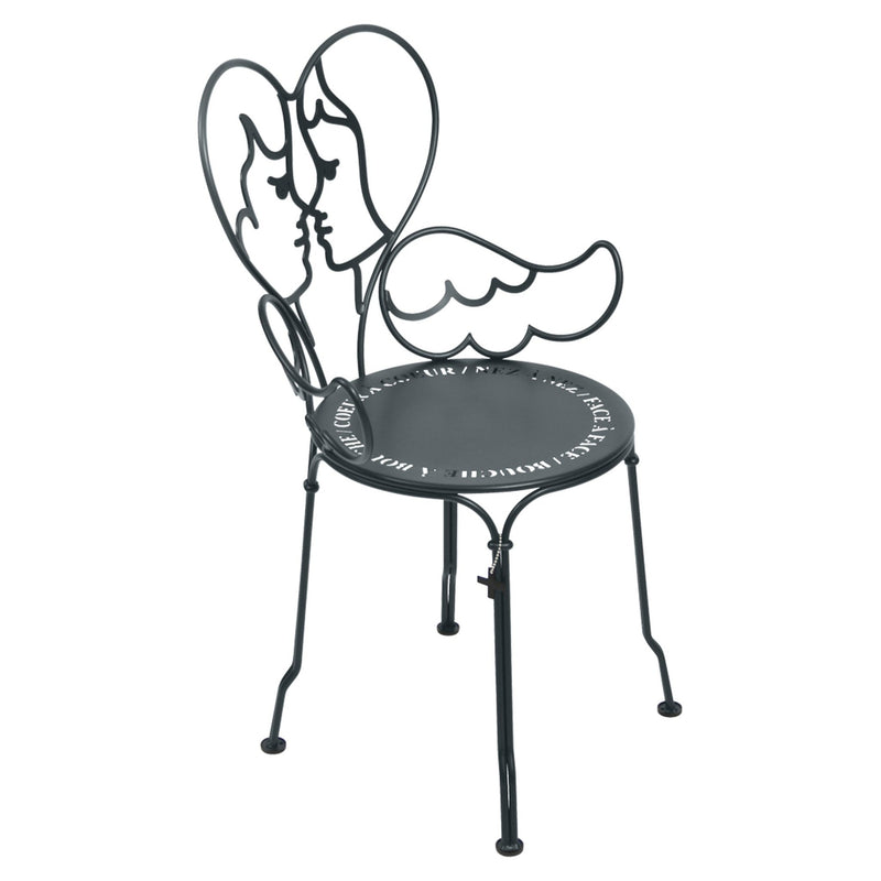 Ange Armchair - Fermob - Outdoor Furniture - Clay Grey - HORNE