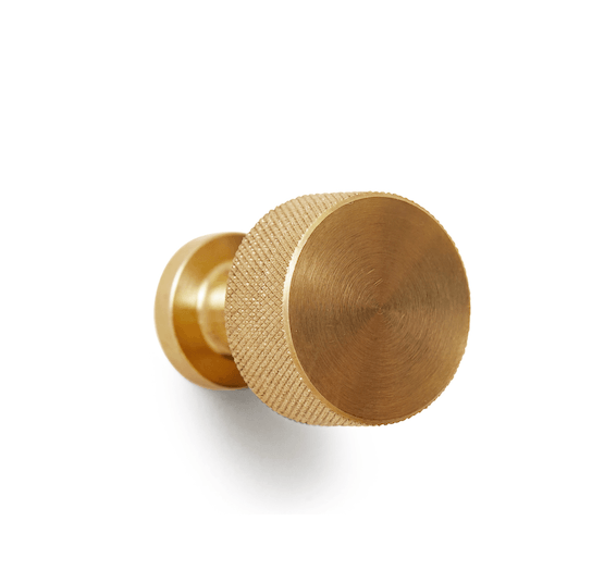 Angle Hook - Form + Refine - Shelving - Small - Raw Brass - HORNE