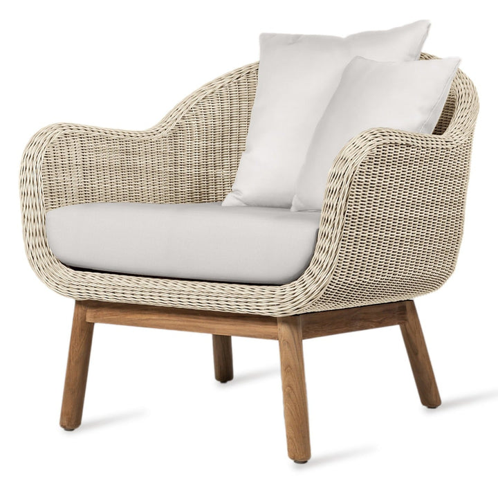 Anton Lounge Chair - Vincent Sheppard - Outdoor Furniture - Old Lace - HORNE