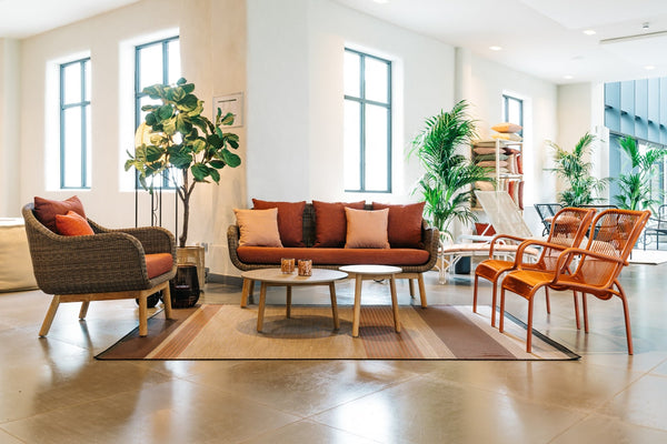 Anton Lounge Chair - Vincent Sheppard - Outdoor Furniture - Old Lace - HORNE