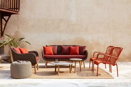 Anton Lounge Sofa - Vincent Sheppard - Outdoor Furniture - Old Lace - HORNE