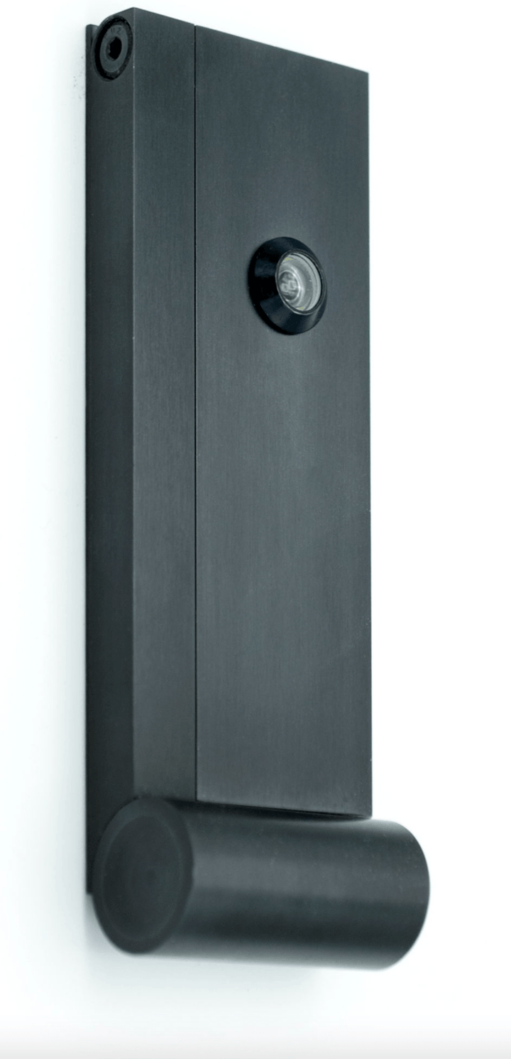 AP Door Knocker With Door Viewer - Desu Design - Outdoor Accessories - Black - HORNE