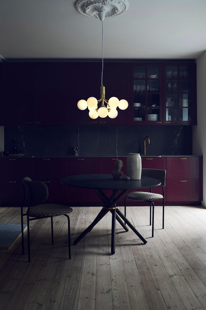 Apiales 9 Pendant - Nuura - Pendants - Brushed Brass/Optic Gold - HORNE