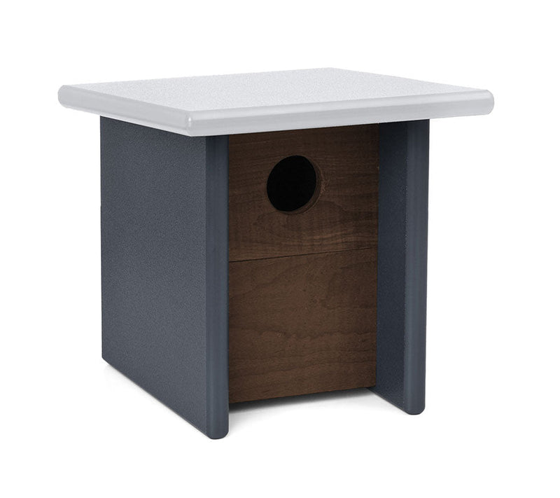Arbor Modern Birdhouse - Loll Designs - Outdoor Accessories - Black - White - HORNE