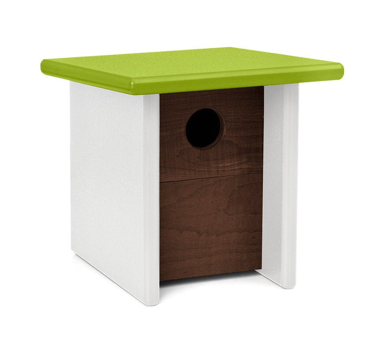 Arbor Modern Birdhouse - Loll Designs - Outdoor Accessories - Black - White - HORNE