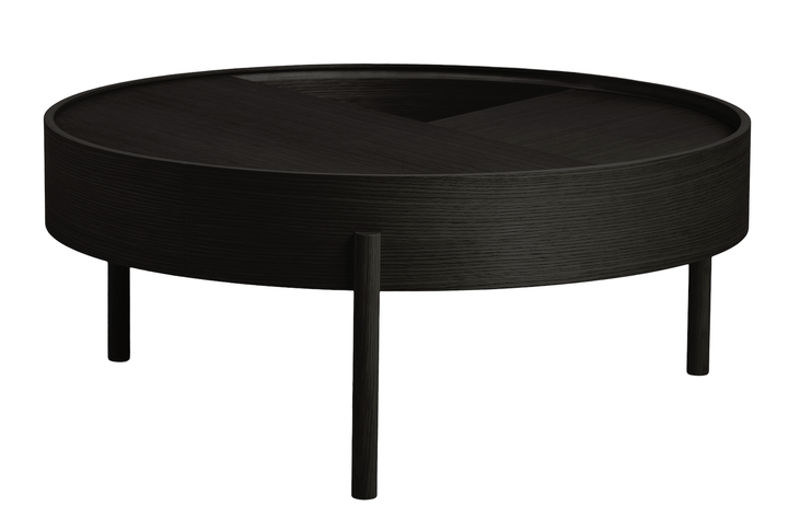 Arc Coffee Table - Woud - Tables + Desks - Large - Black Painted Ash - HORNE