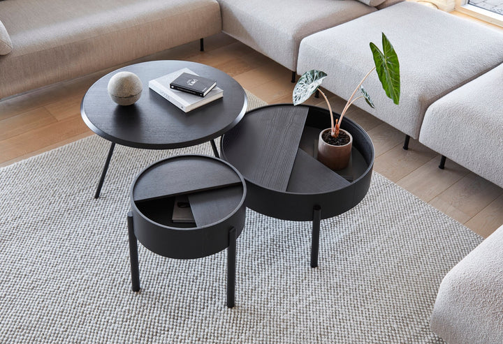 Arc Coffee Table - Woud - Tables + Desks - Large - White Pigmented Ash - HORNE