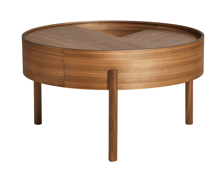Arc Coffee Table - Woud - Tables + Desks - Small - Lacquered Walnut - HORNE