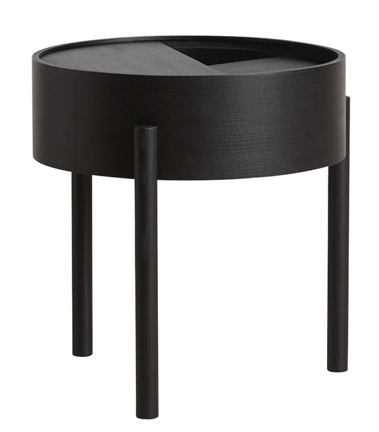 Arc Side Table - Woud - Tables + Desks - Black Pigmented Ash - HORNE