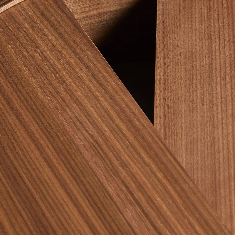 Arc Side Table - Woud - Tables + Desks - White Pigmented Ash - HORNE