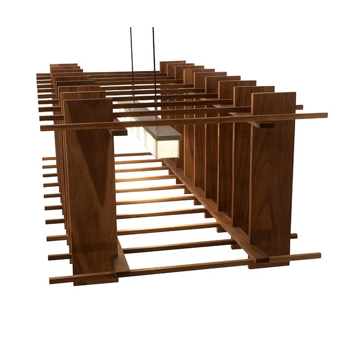 Arca Pendant - Oiled WalnutCerno