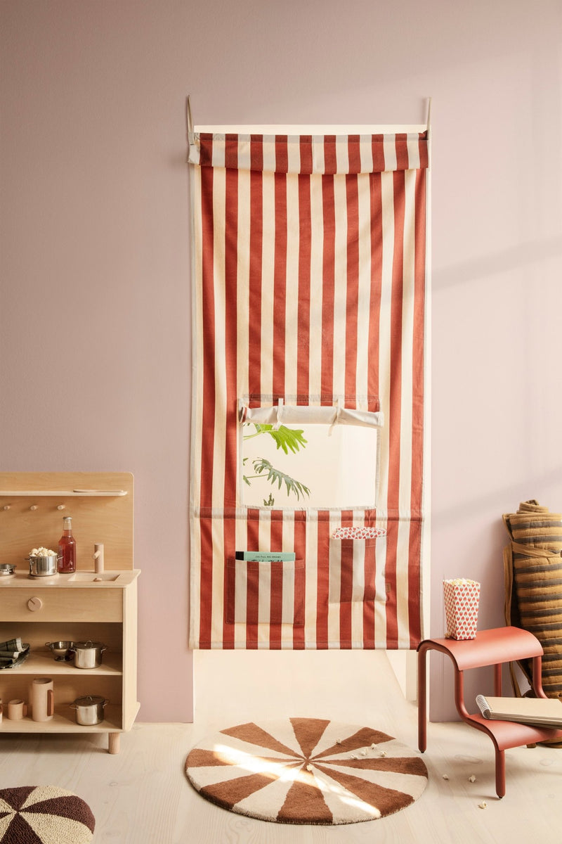 Arch Tufted Rug - Ferm Living - Rugs - Small - Bright Blue/ Off - White - HORNE